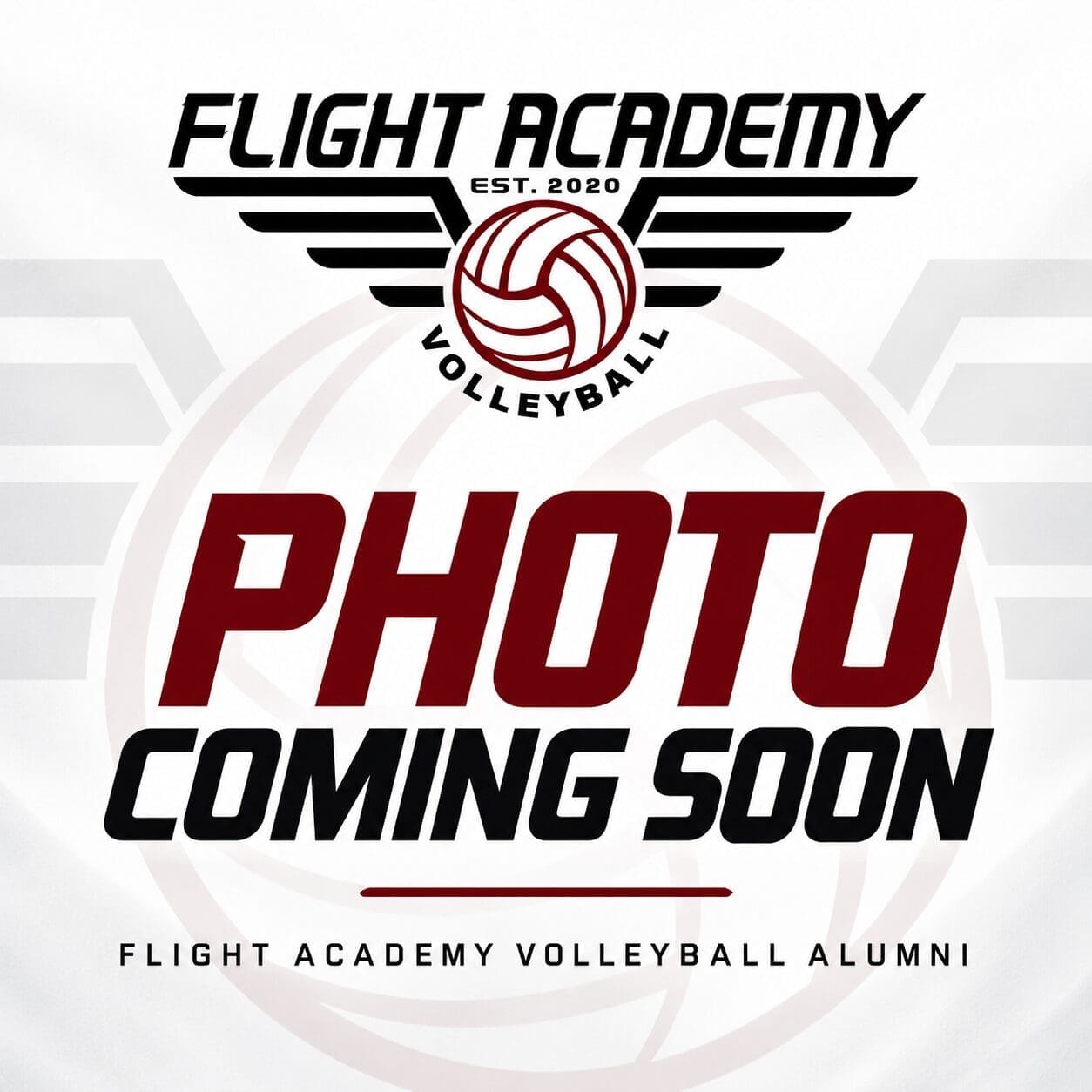 Flight Academy Volleyball Photo Placeholder